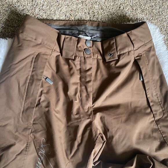 Salomon Clima Pro Ski Snowboard Snow Insulated Pants Size 8 Outdoor - Picture 2 of 12